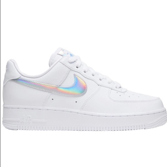 Nike Shoes - Nike AirForce 1 07 Essential Iridescent